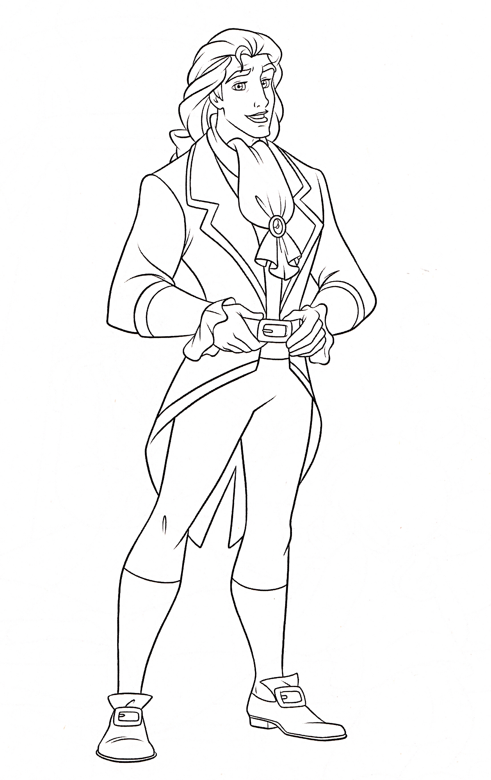 Walt Disney Coloring Pages - Prince Adam - Walt Disney Characters Photo  (37100057) - Fanpop