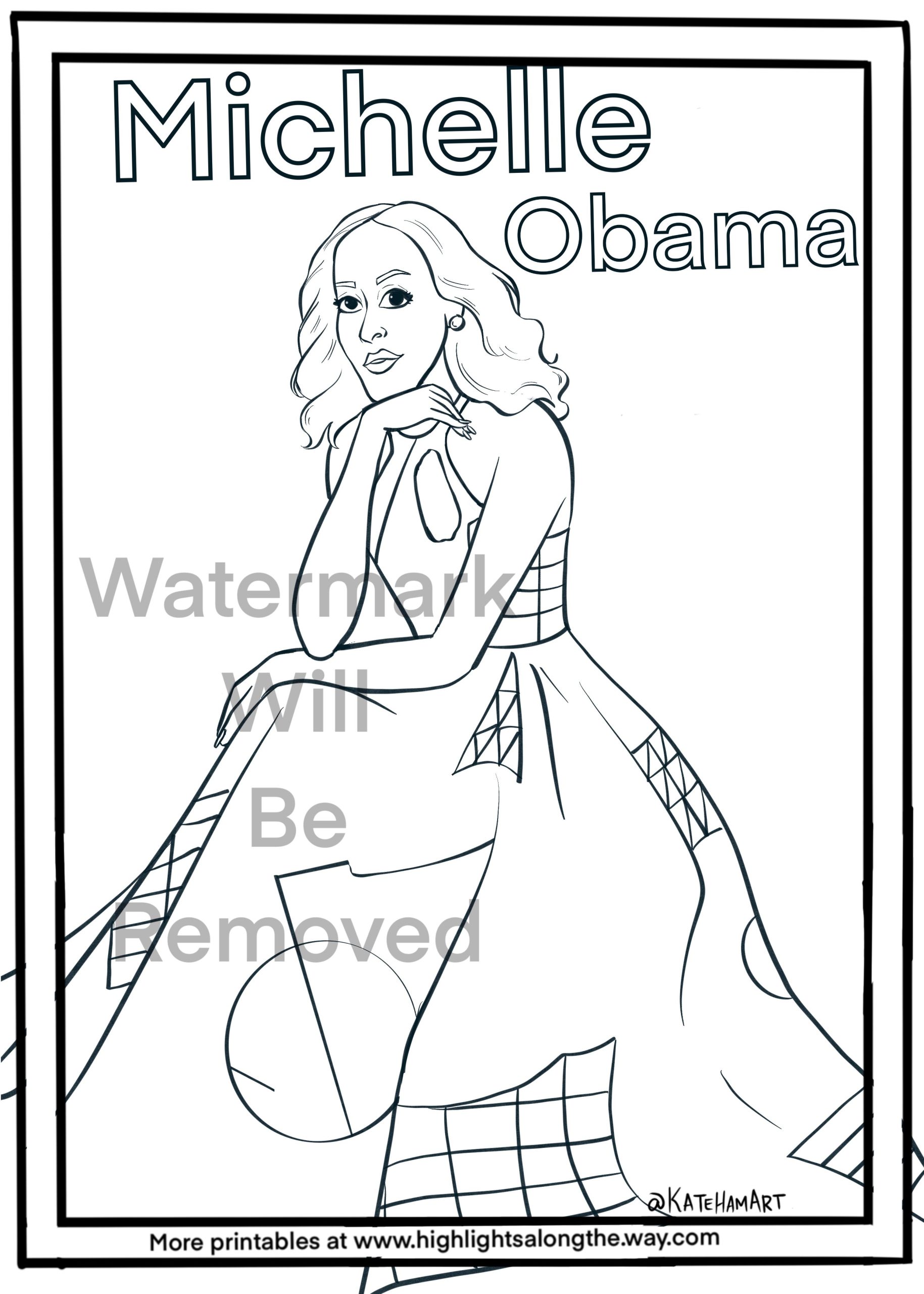 History Month Free Printable Coloring Pages