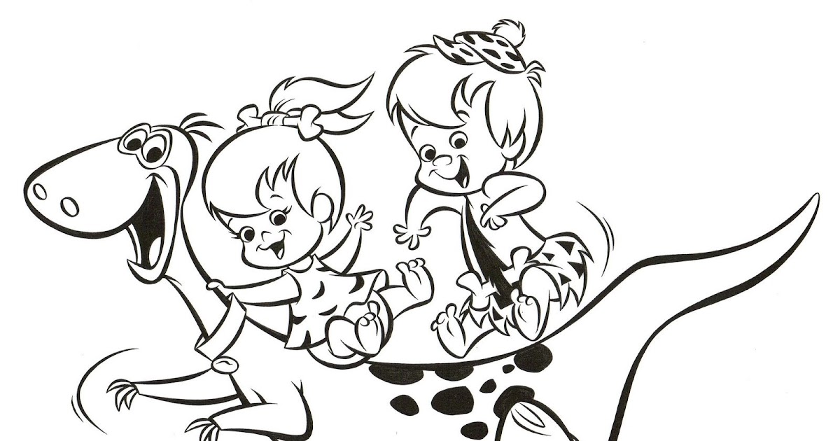 Patrick Owsley Cartoon Art and More!: FLINTSTONES COLORING BOOK COVER ART!