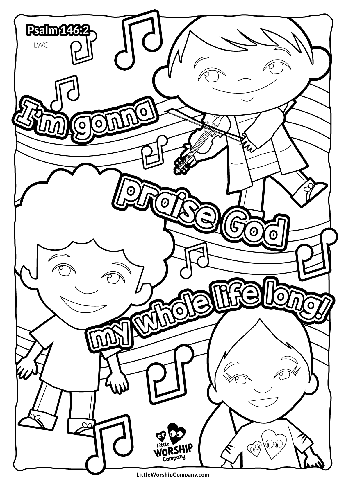 Little Worship Company: colouring books ...