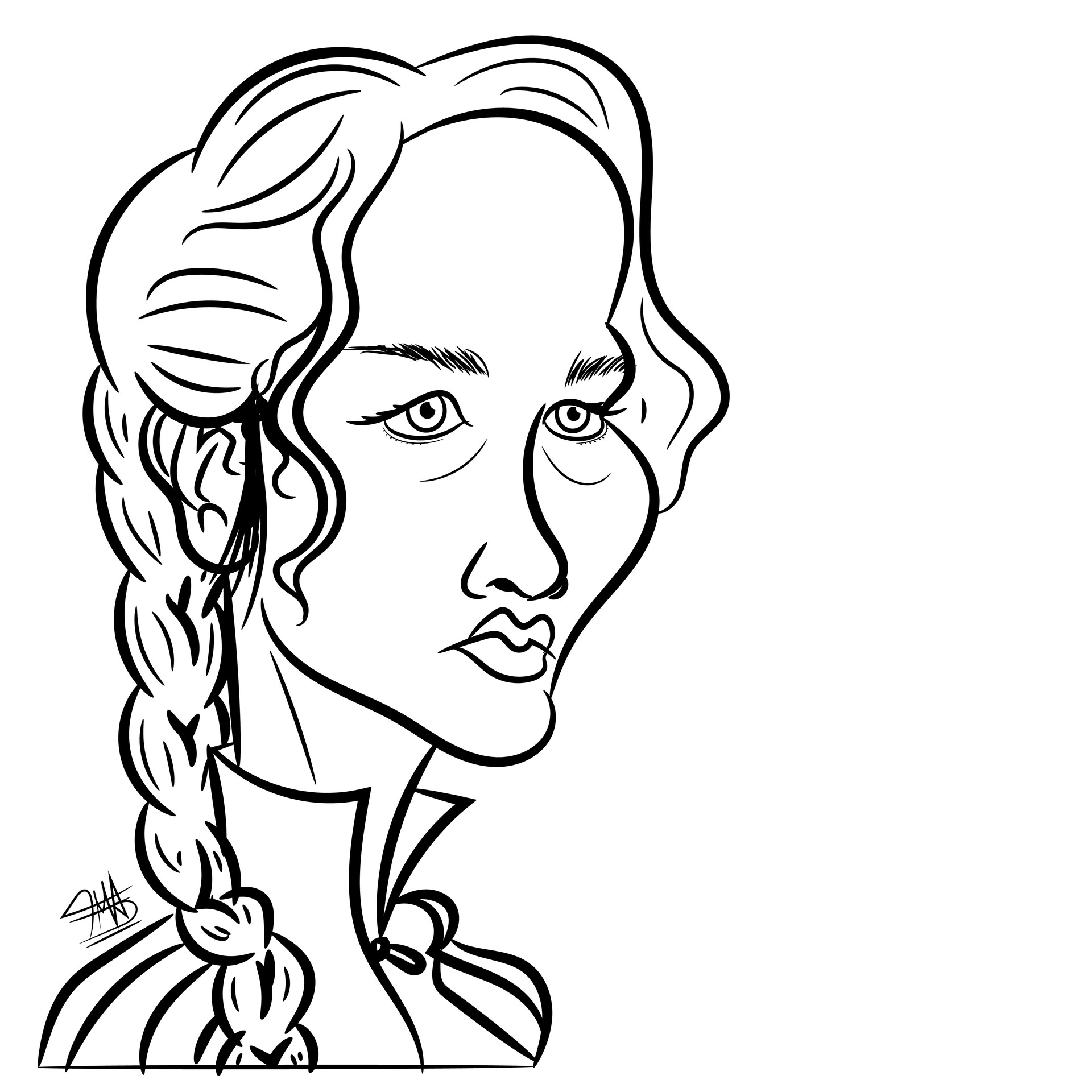 ArtStation - Jennifer Lawrence is Katniss Everdeen