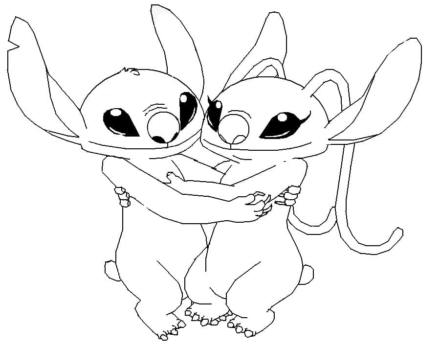 Lilo and Stitch coloring pages - Printable coloring pages for Kids