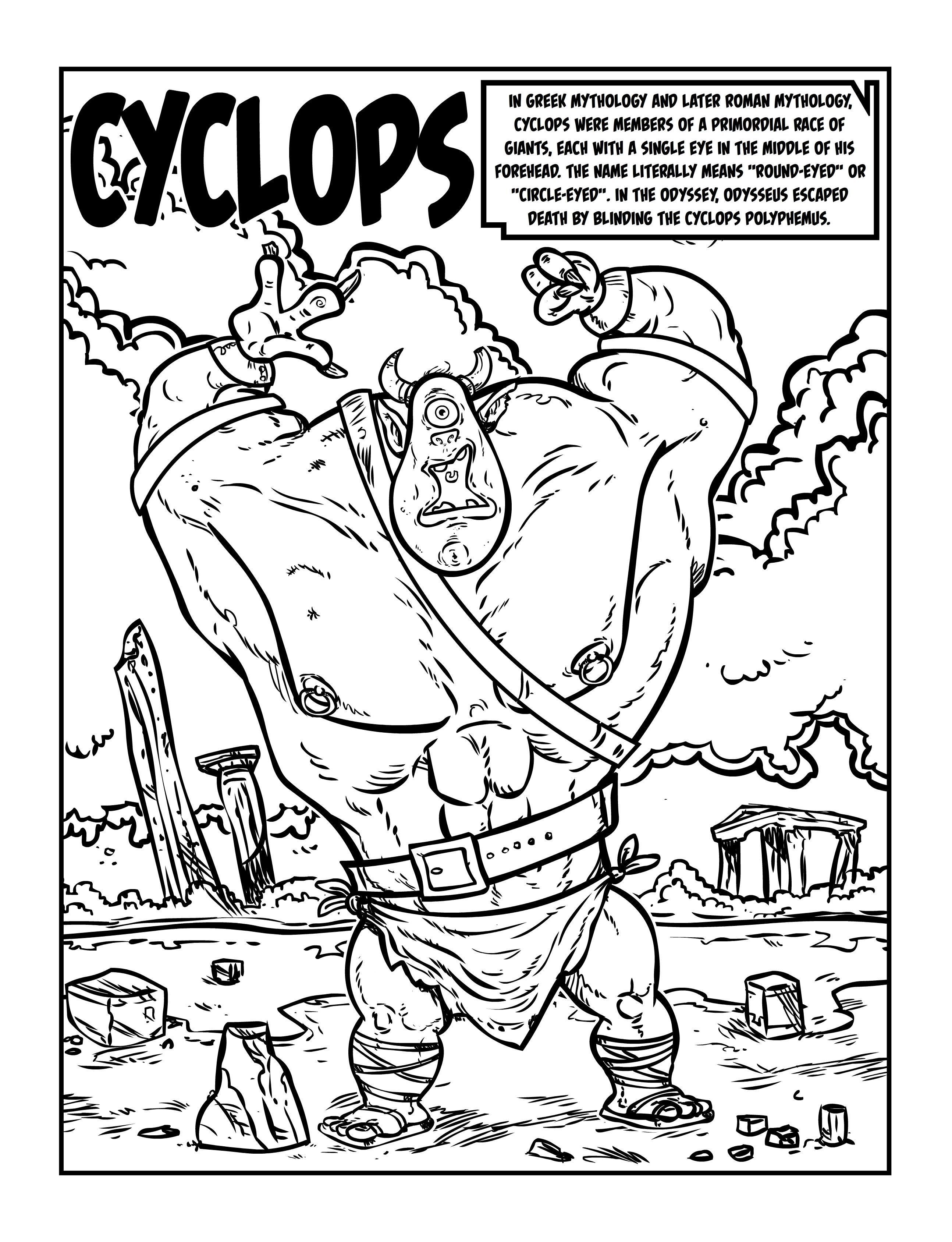 Monster Legends Characters Coloring Pages (Page 1) - Line.17QQ.com