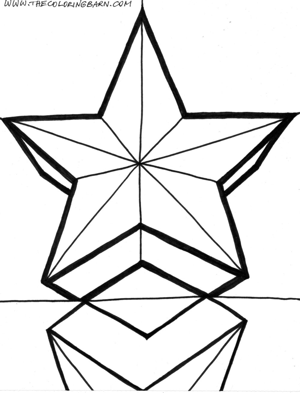 Star Color Sheet | Free Coloring Pages on Masivy World
