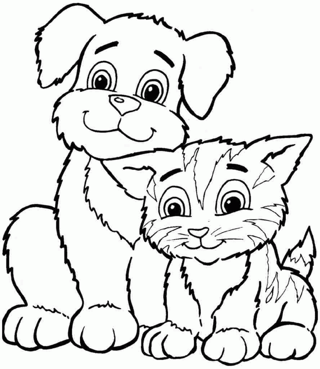 coloring pages for kids free printable free printables animals ...