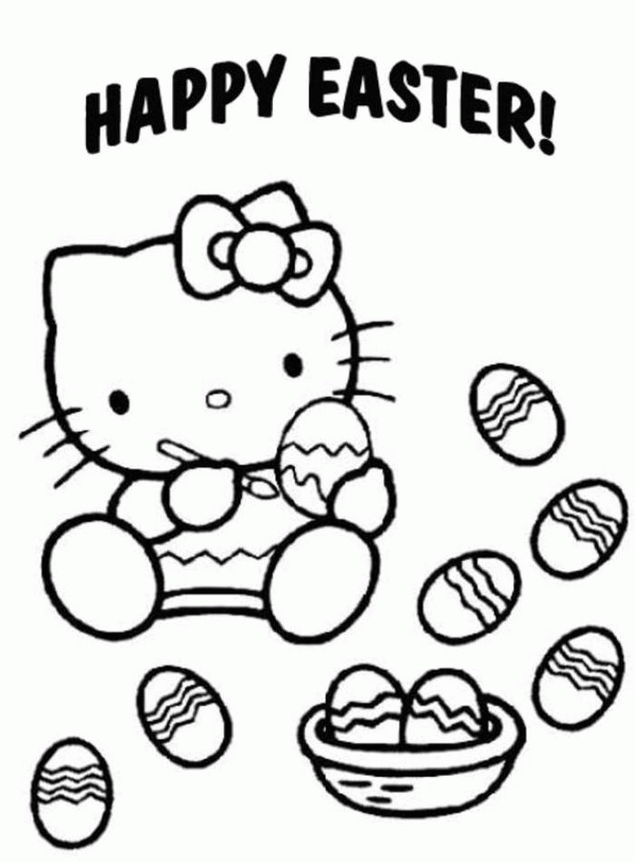 Hello Kitty Coloring Pages Az - Coloring Nation