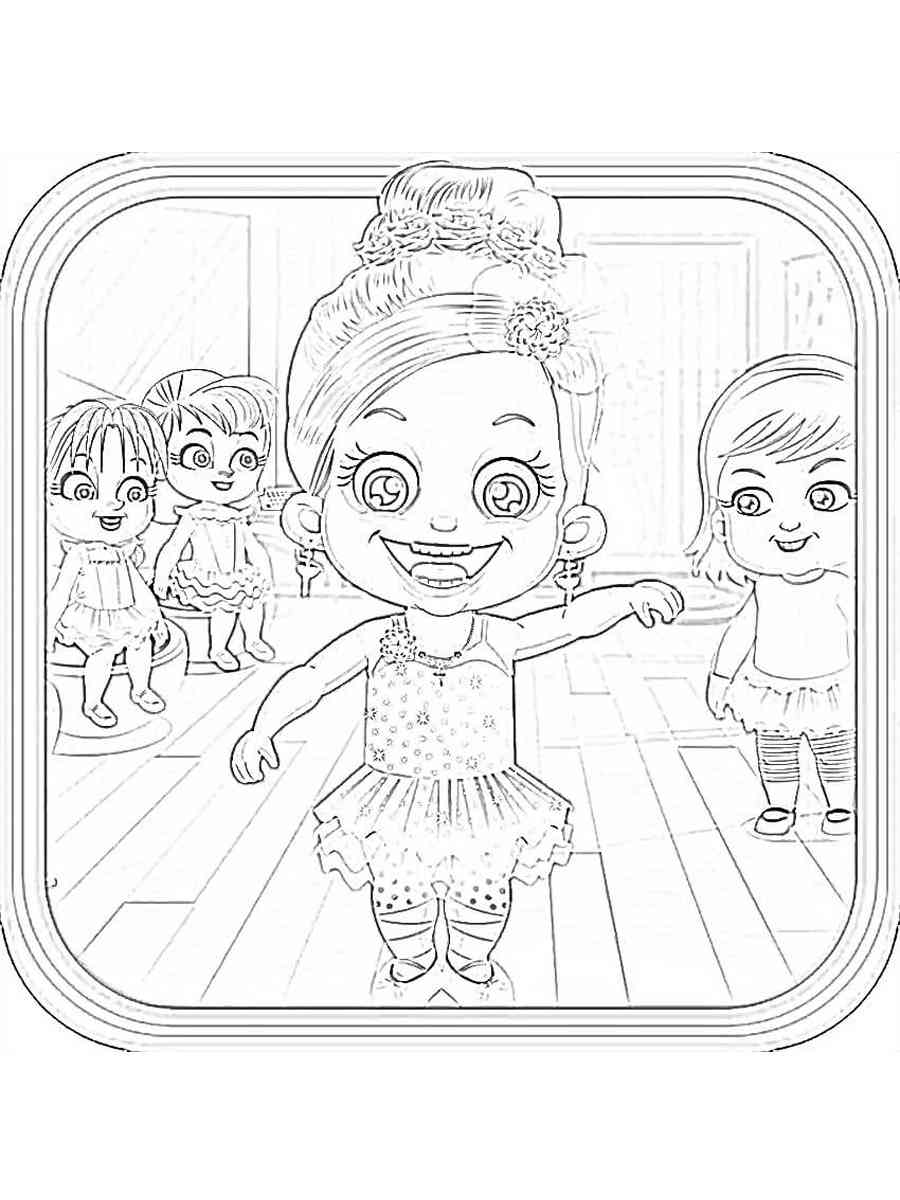 Free Baby Hazel coloring pages. Download and print Baby Hazel coloring pages