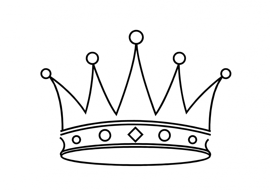 Princess Crown To Color - ClipArt Best