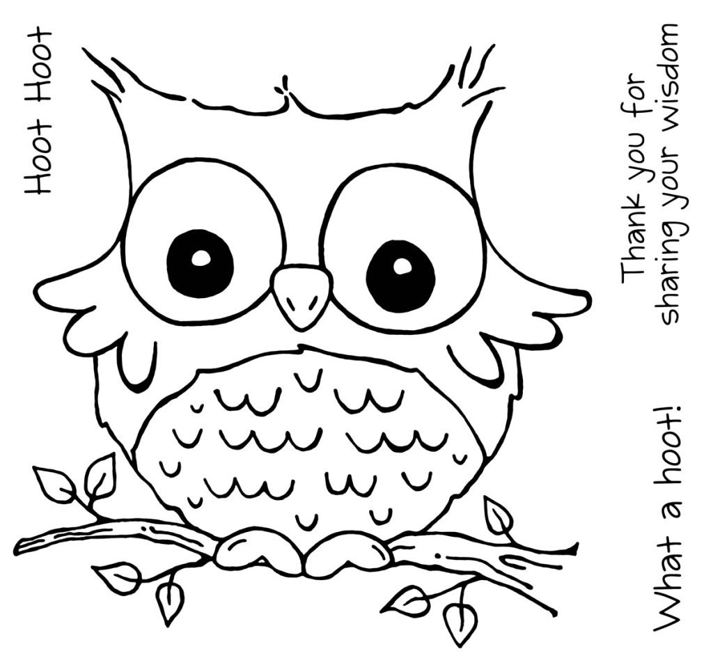 Coloring Book : Cute Owl Coloring Pages For Kids To Print ...