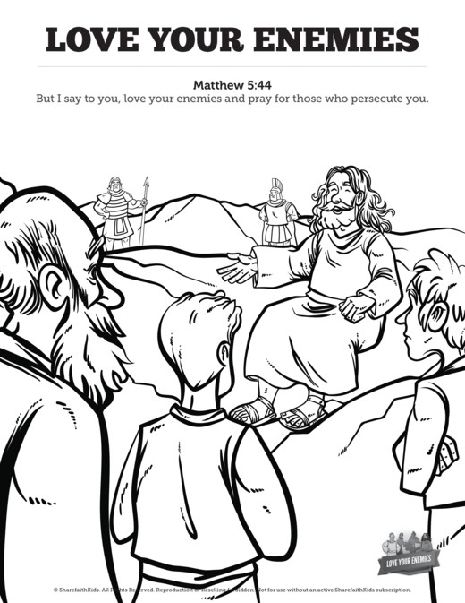 Matthew 5 Love Your Enemies Sunday ...