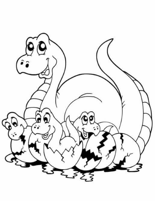 35 Free Printable Dinosaur Coloring Pages