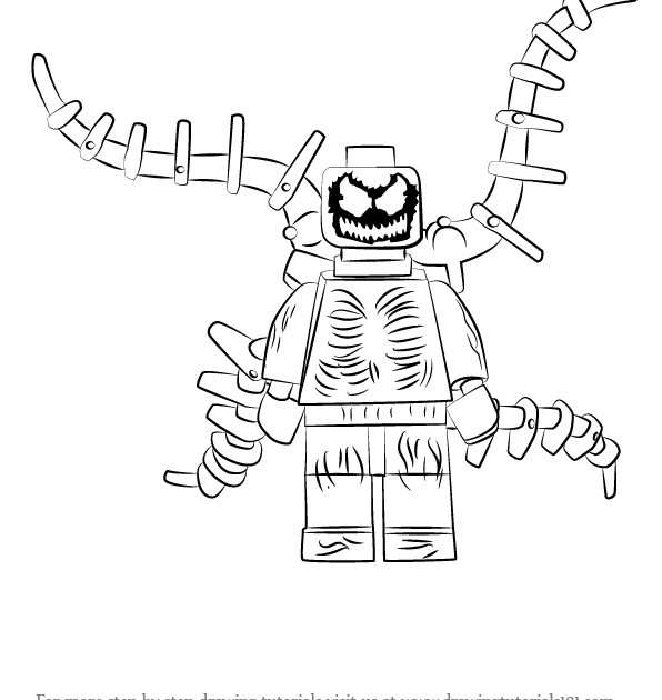 Venom Lego Spiderman Coloring Pages - gotasdelorenzo