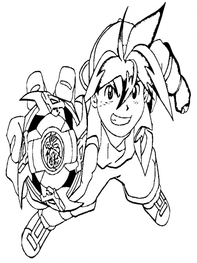 printable beyblade coloring page - Clip Art Library