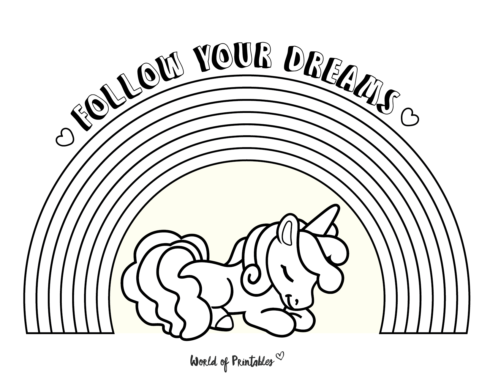 The Best Unicorn Coloring Pages For Kids & Adults - World of Printables
