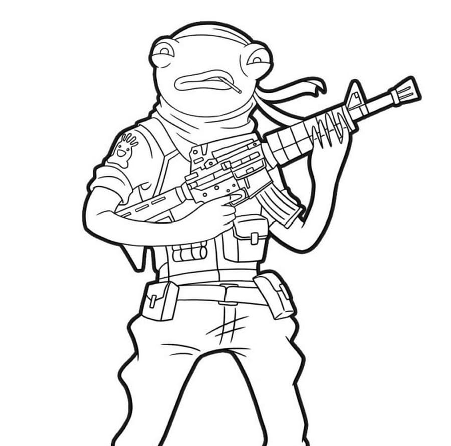 Fortnite Coloring Pages. 200 New images Print for free