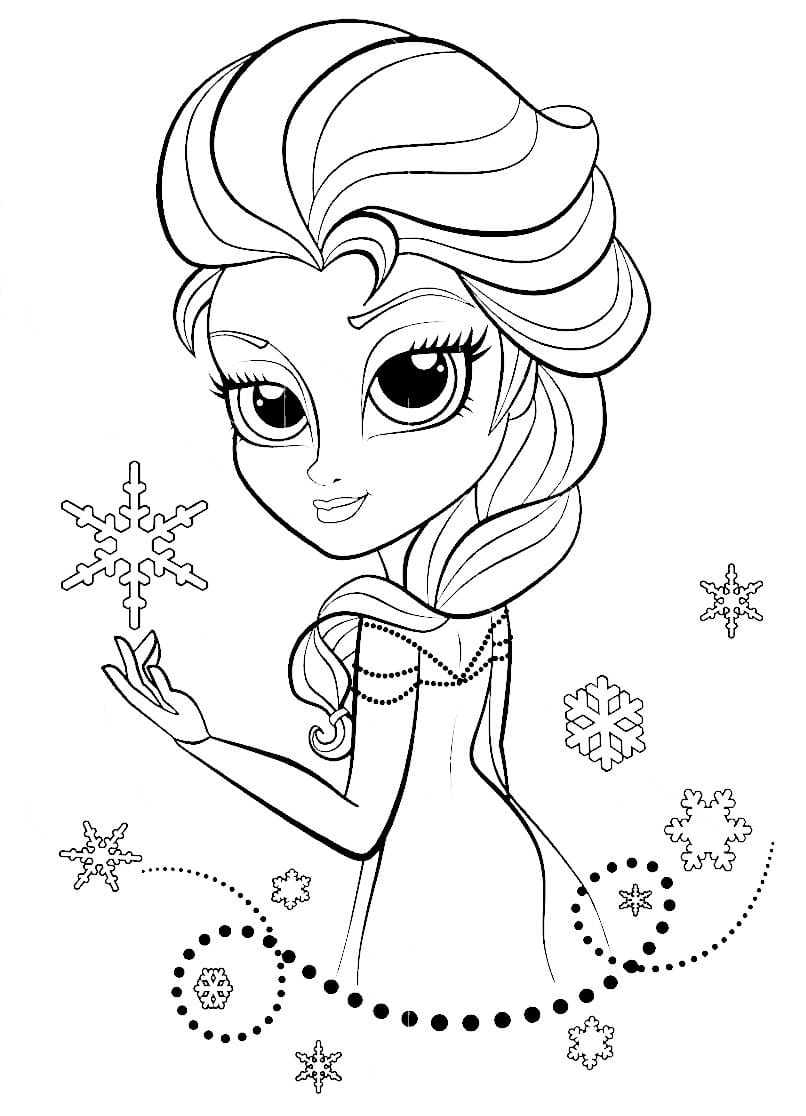 Elsa Coloring Pages | Best Coloring Pages for Girls