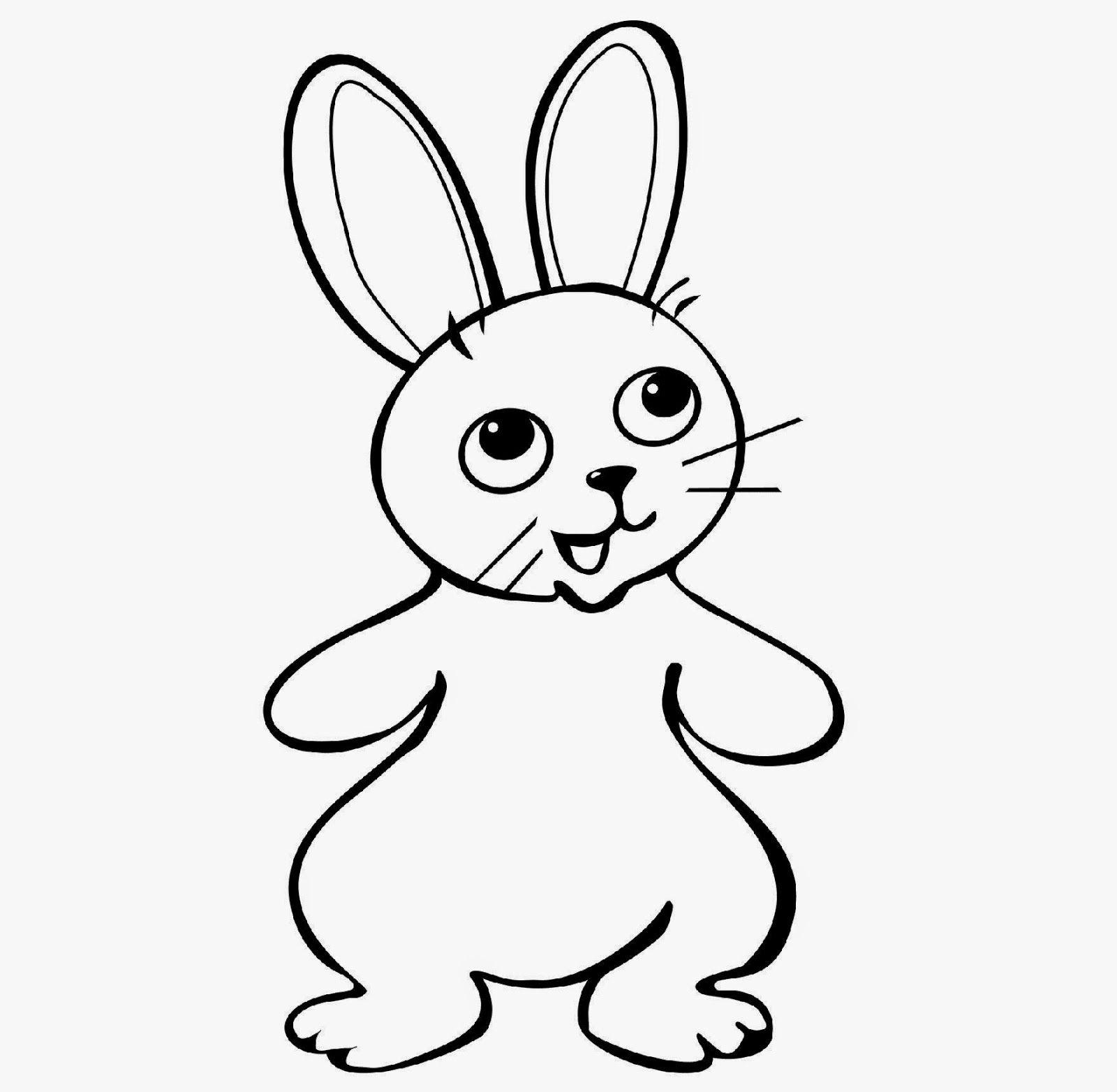 Bunny Coloring Sheets | Free Coloring Sheet