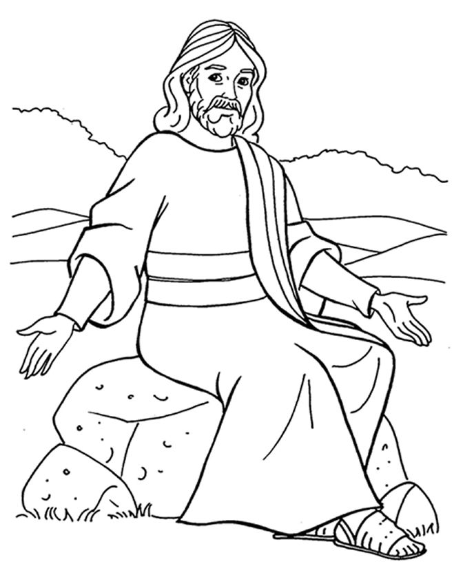 parable of the weeds Colouring Pages | Jesus coloring pages ...