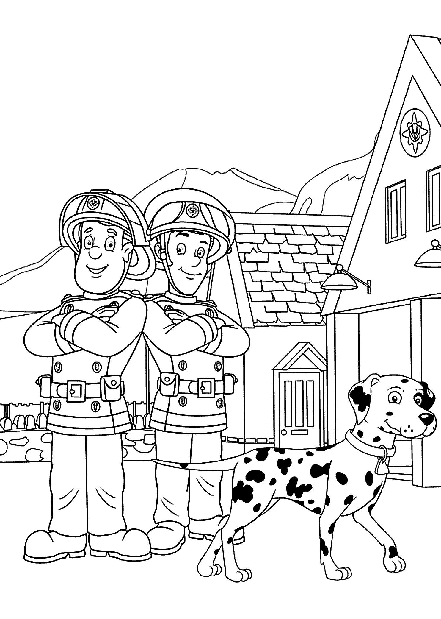 25+ Amazing Image of Fireman Coloring Pages | Coloring pages ...