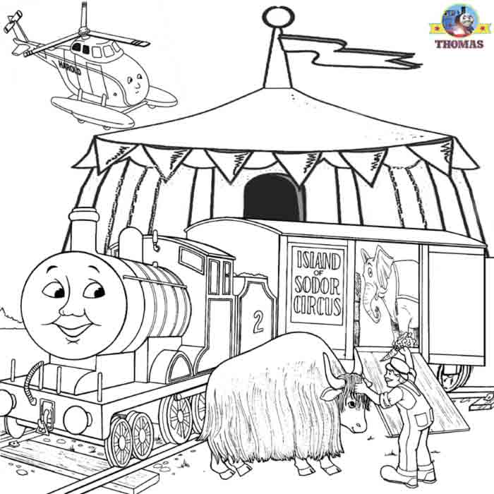 Free Coloring Pages For Boys Worksheets Thomas The Train Pictures ...