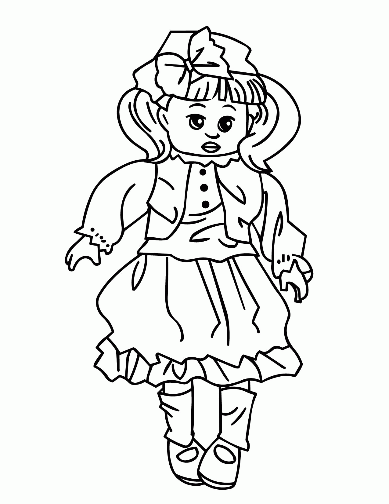 The Doll Place - Coloring Pages for Kids and for Adults