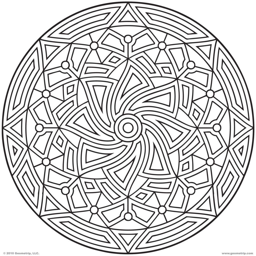 geometric 12. fun geometric pattern coloring pages for adults ...