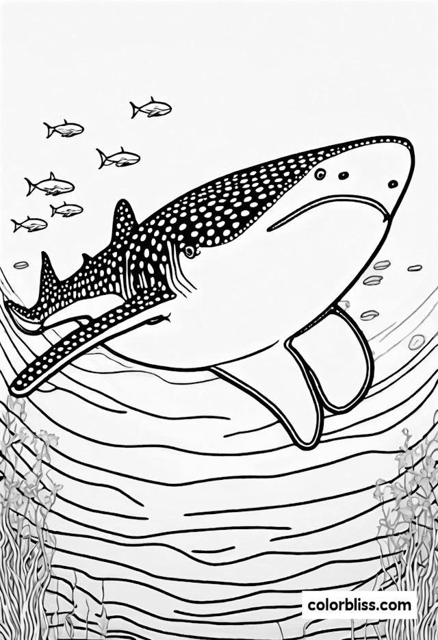 54 Shark Coloring Pages | ColorBliss