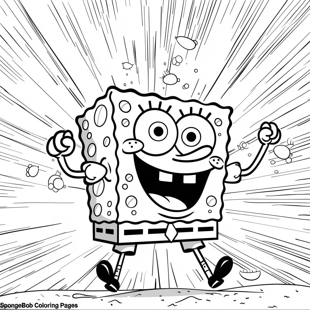 66 SpongeBob Coloring Pages | Free ...