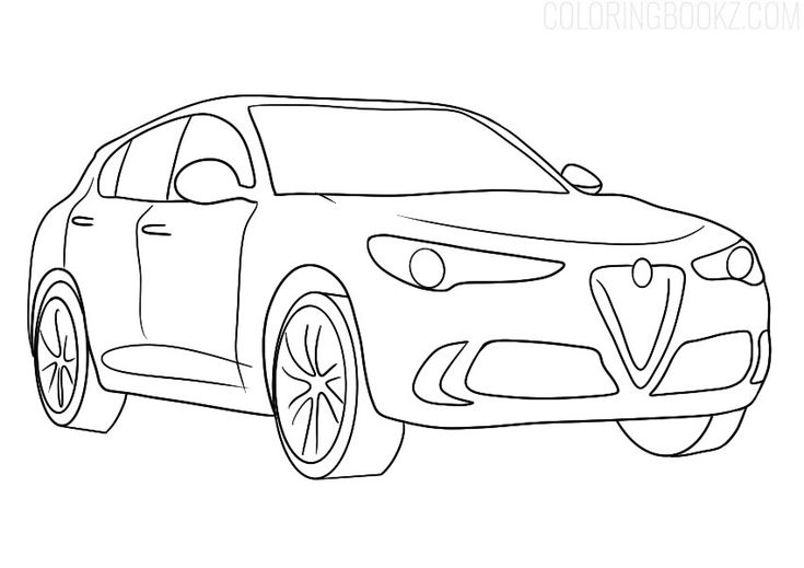 Alfa Romeo Stelvio Coloring Page ...