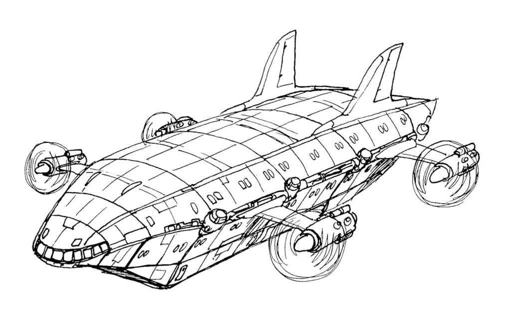 Spaceship coloring pages | Coloring pages for kids