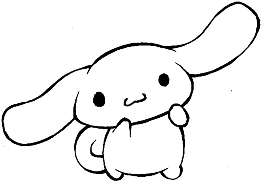 Sanrio Cinnamoroll Coloring Page - Free Printable Coloring Pages for Kids