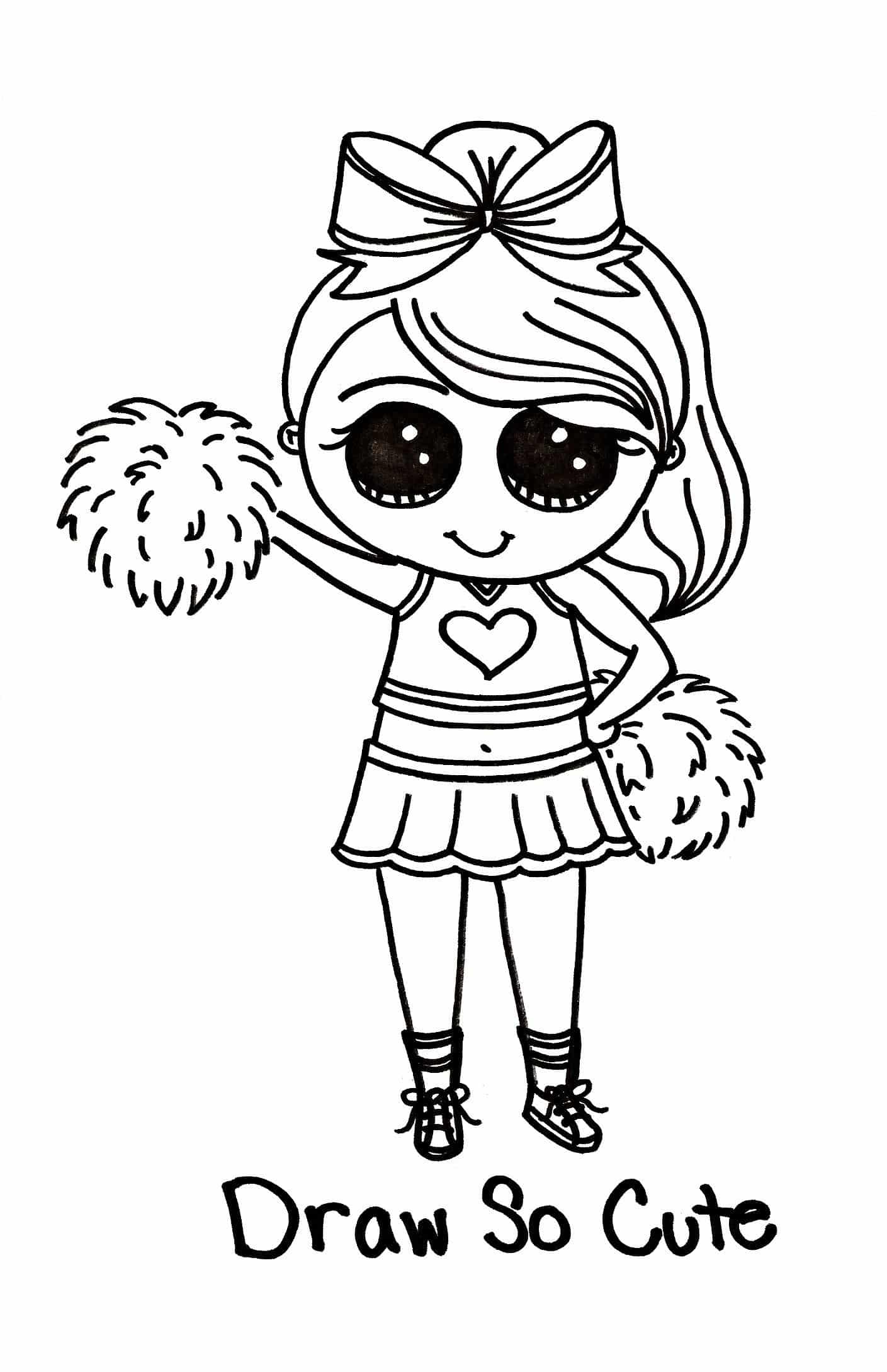 Cute Coloring Pages For Easter New Easter Draw So Cute Coloring Pages  Printable Fresh Draw So Cute Cheerleader Tipsy Scribbles A picture says a -  quotes that connect