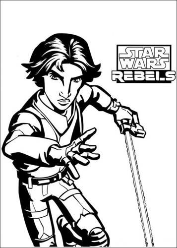 Kids-n-fun.com | 27 coloring pages of Star Wars Rebels