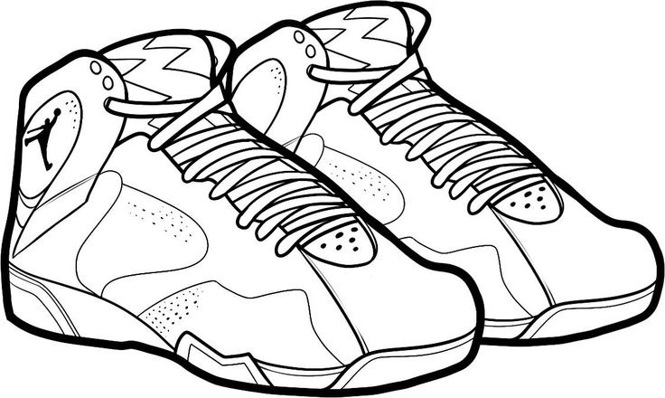 Air Jordan Coloring Pages - Free Printable Coloring Pages for Kids