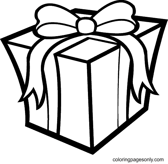Free Christmas Present Coloring Pages - Christmas Gifts Coloring Pages - Coloring  Pages For Kids And Adults