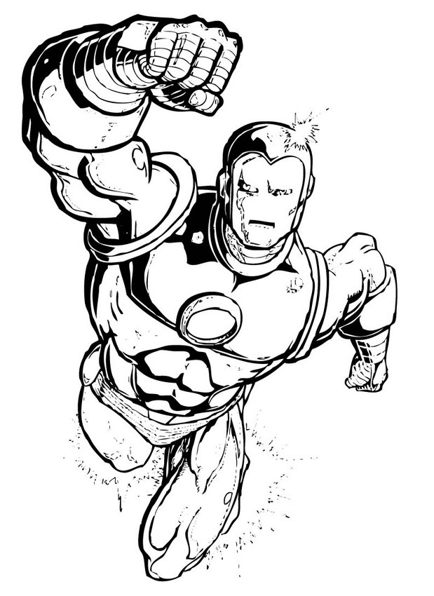 Free Superhero Coloring Pages, Superhero Squad Coloring Pages ...