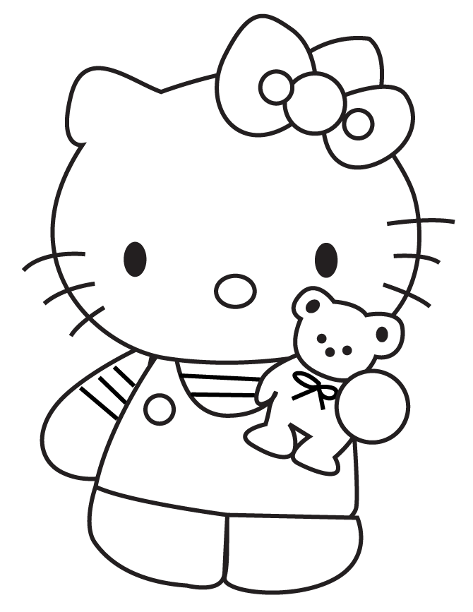 Baby Bear Coloring Pages To Print - Coloring Pages For All Ages