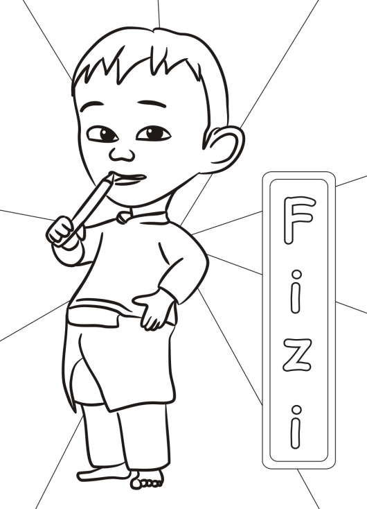 upin ipin coloring pages complete coloring pages | Kartun, Buku mewarnai,  Gambar