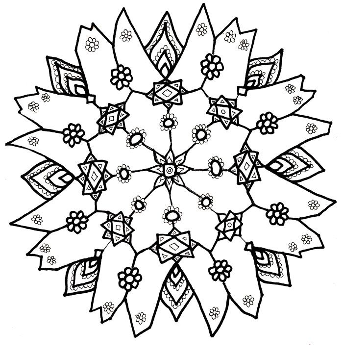 christmas coloring snowflakes snowflake color sheet. i have ...