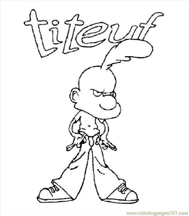 Titeuf6 Gif (1) Coloring Page - Free Titeuf Coloring Pages ...