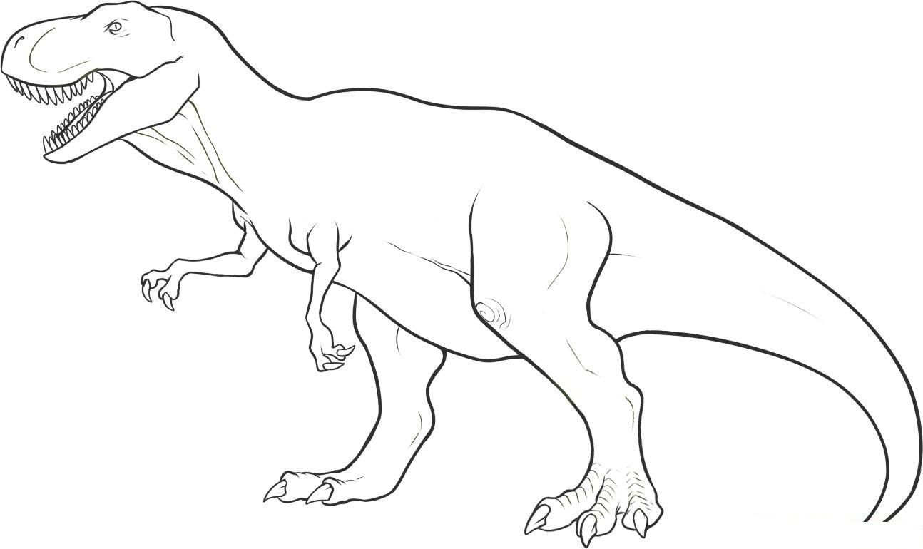 Dinosaur Printable | Free Coloring Pages on Masivy World