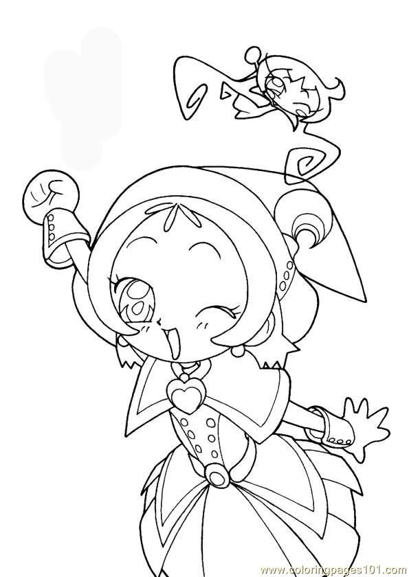 Magische Doremi 28 Coloring Page - Free Ojamajo Doremi Coloring ...