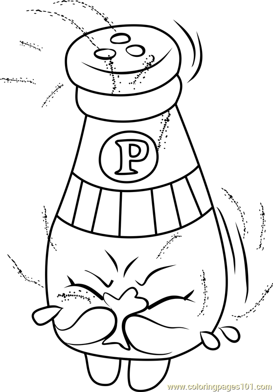 Peppe Pepper Shopkins Coloring Page - Free Shopkins Coloring Pages :  ColoringPages101.com