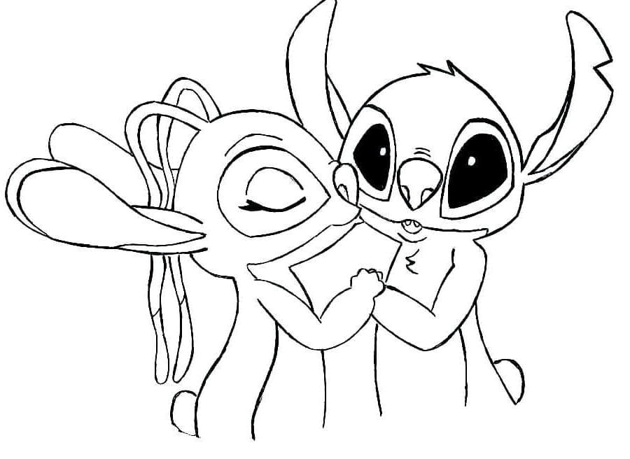 Lilo and Stitch coloring pages - Printable coloring pages for Kids