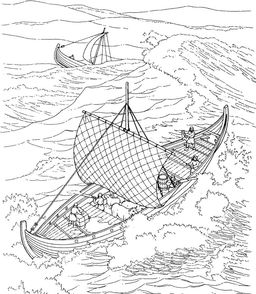 Leif Erikson Coloring Pages - Vikings Coloring Pages - Coloring Pages For  Kids And Adults