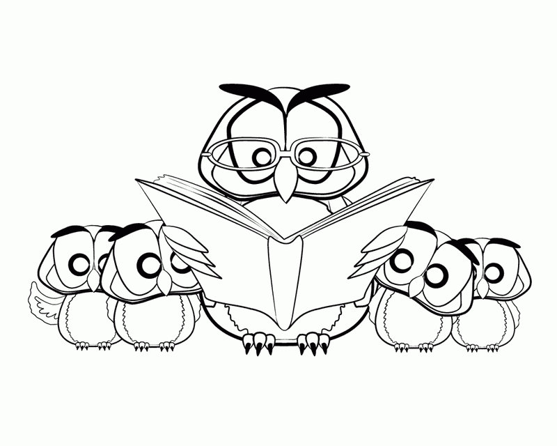 Free Printable Owl Coloring Page - Get Coloring Pages