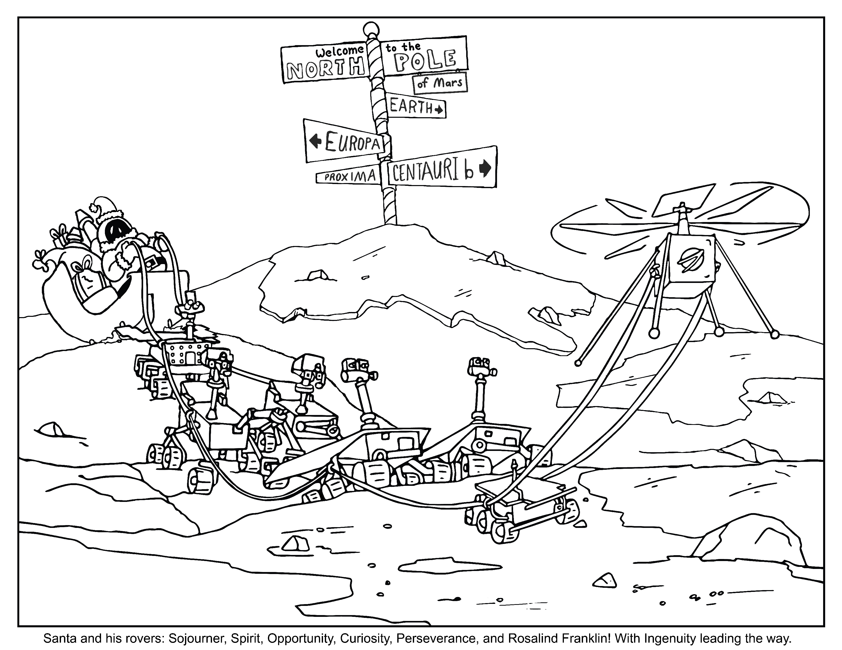 Astrobiology Coloring Pages | Astrobiology