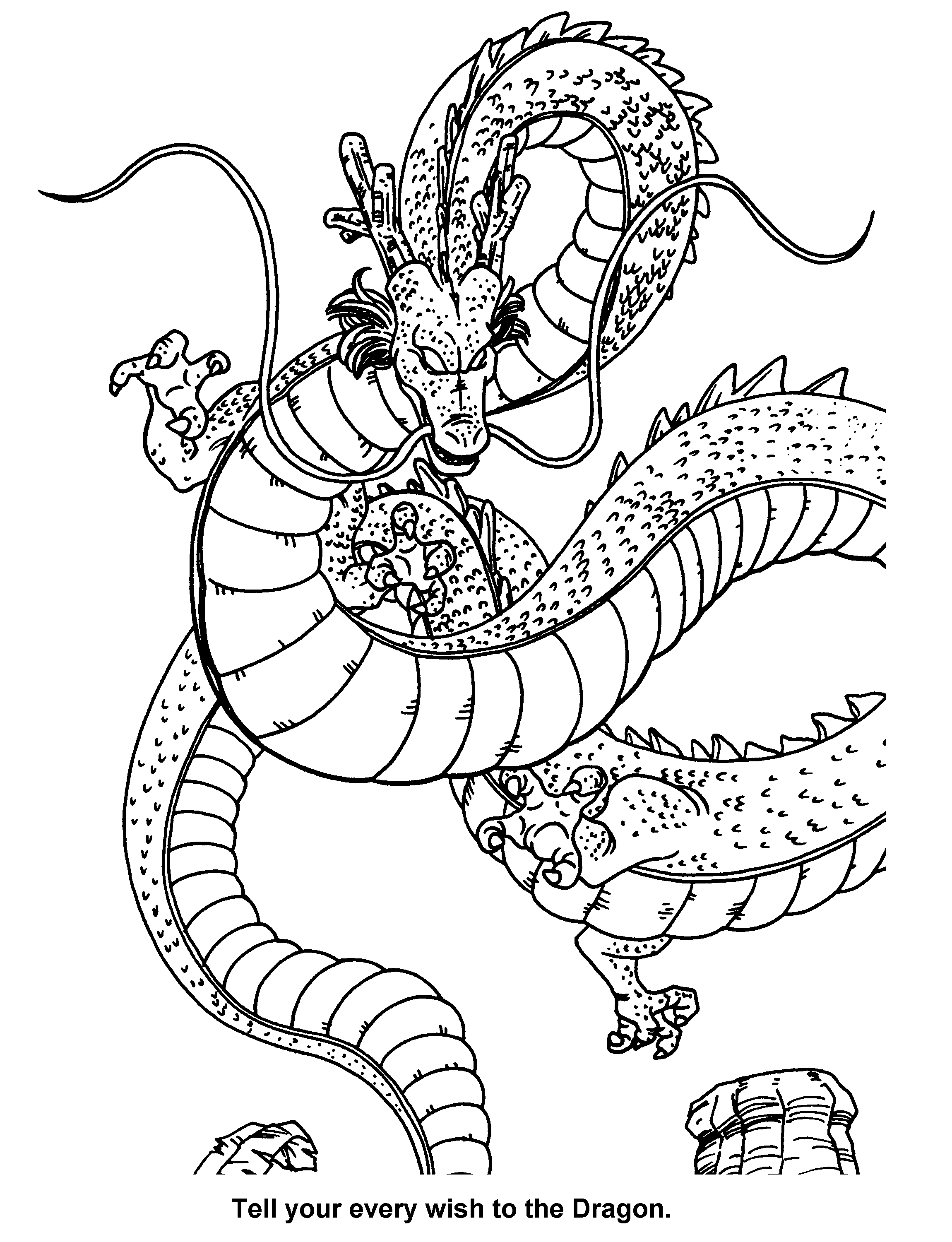 Shen Long | Dragon coloring page, Super coloring pages, Dragon drawing