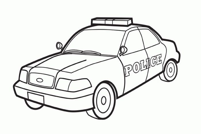 Printable Cars Coloring Pages PDF For Kids - Coloringfolder.com | Cars coloring  pages, Police cars, Coloring pages