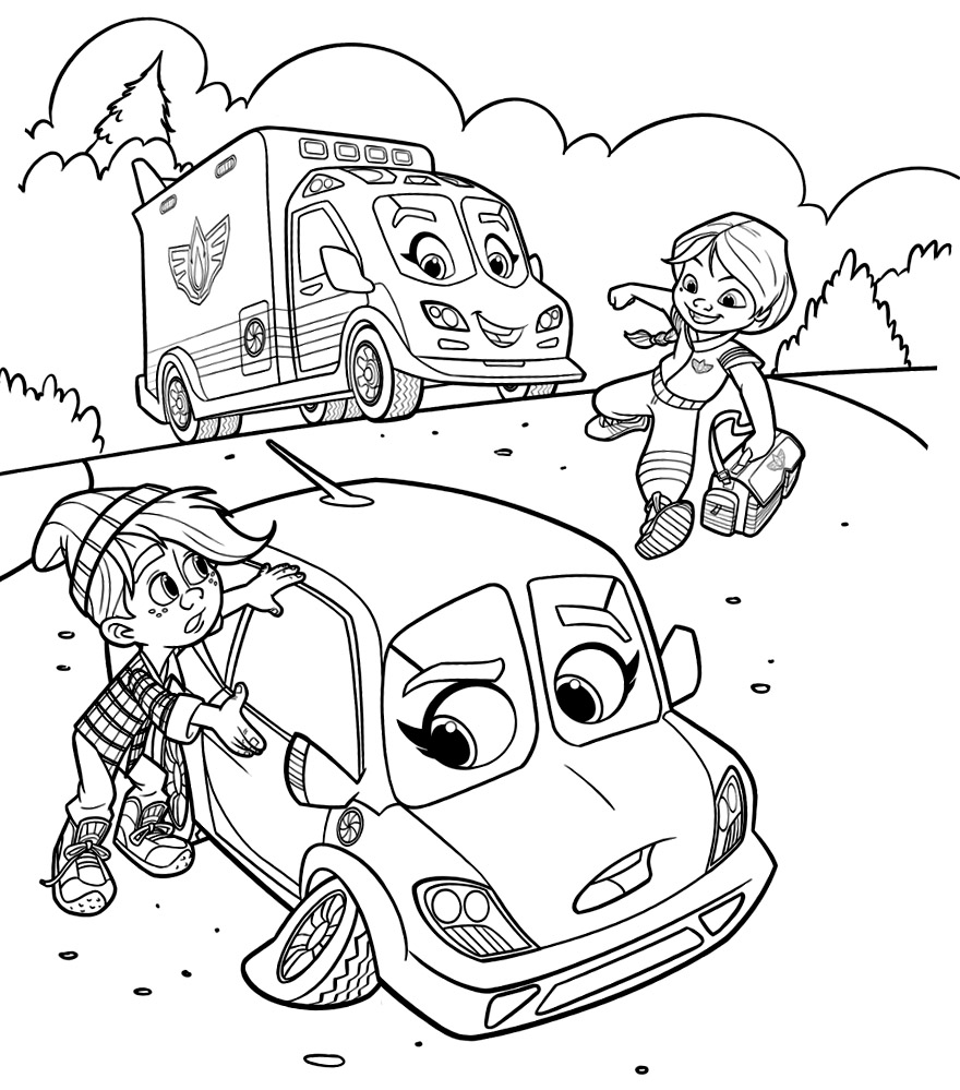 firebuds coloring pages 18 – Education
